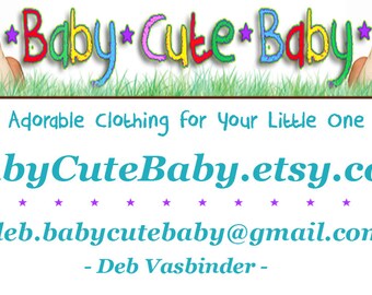 Special Order Listing example -Need a Special Order - Just Email Me  Thanks, BabyCuteBaby