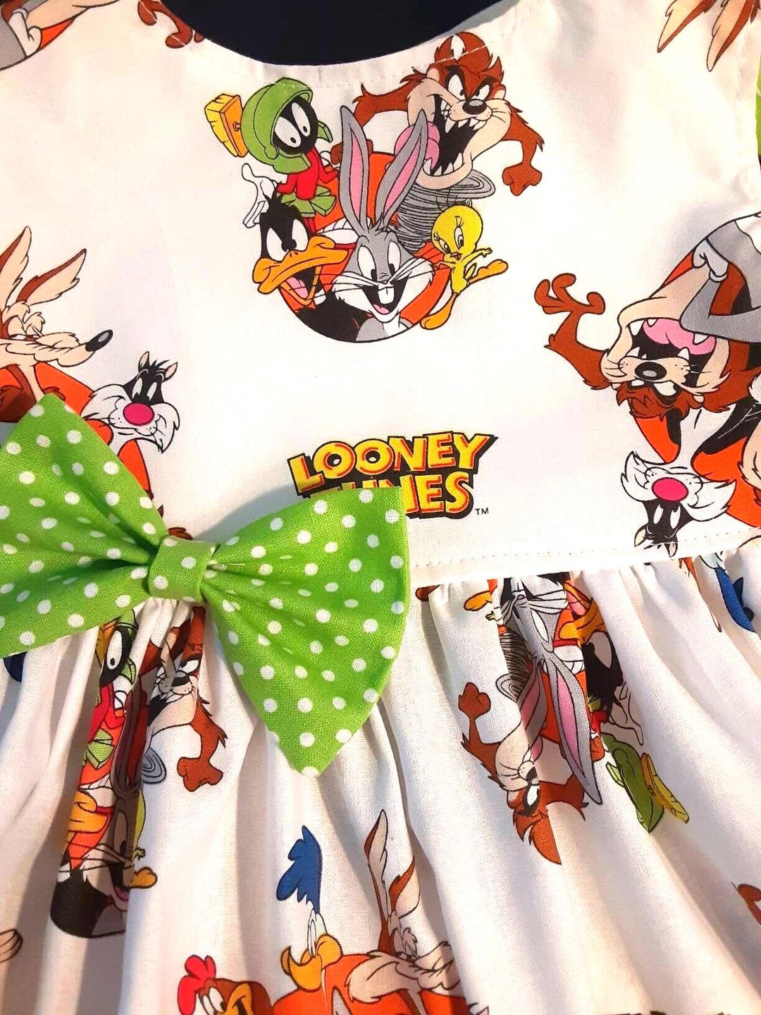 looney tunes shirt dress Silk Shirt Dress Printed Looney Tunes