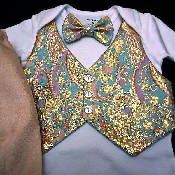 Baby Vest Outfit Etsy