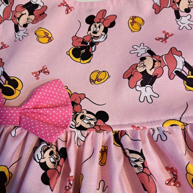 Minnie Mouse Dress Pink Minnie Birthday Party Character Minnie Mouse ...