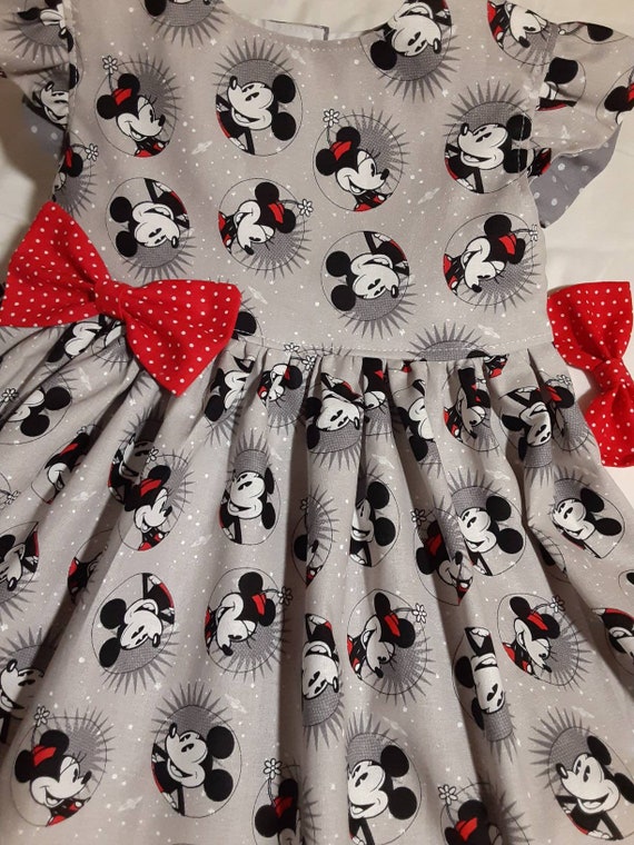 Contemporary Mickey Mouse Dress – Nancy The Girl