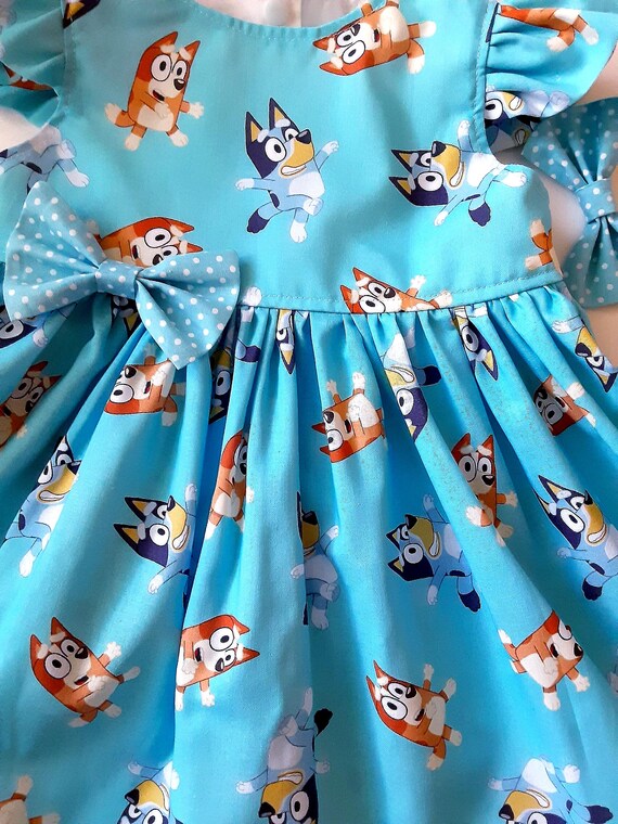 bluey birthday dress 2t The Bluey Heirloom Birthday Dress main image 1