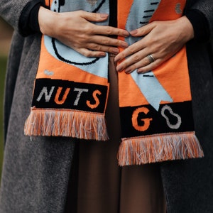 Go Nuts Elephant tight knit scarf image 3