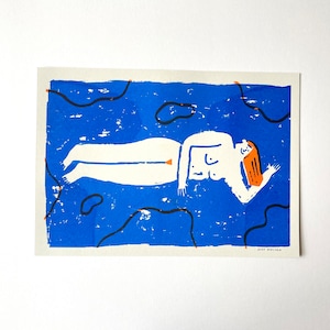 Paint me like one of your french girls A4 Riso Print