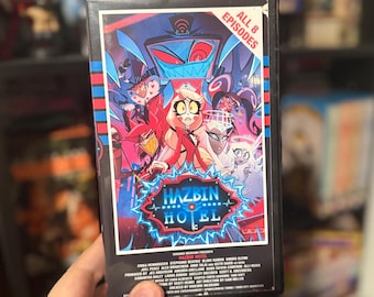 Hazbin Hotel Temporada 2 VHS "Obra de arte"