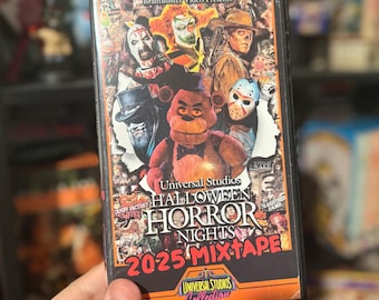 Horror Nights Mixtape 2025 VHS “Artpiece”