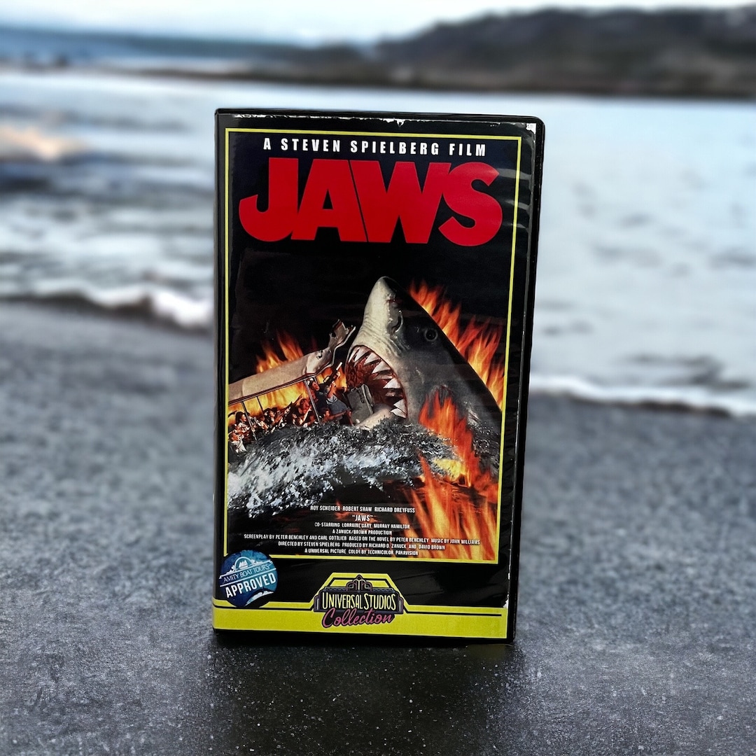 Jaws the Ride VHS “artpiece” - Etsy