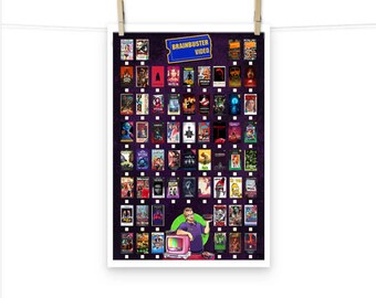 Lista de verificación de video de BrainBuster Póster