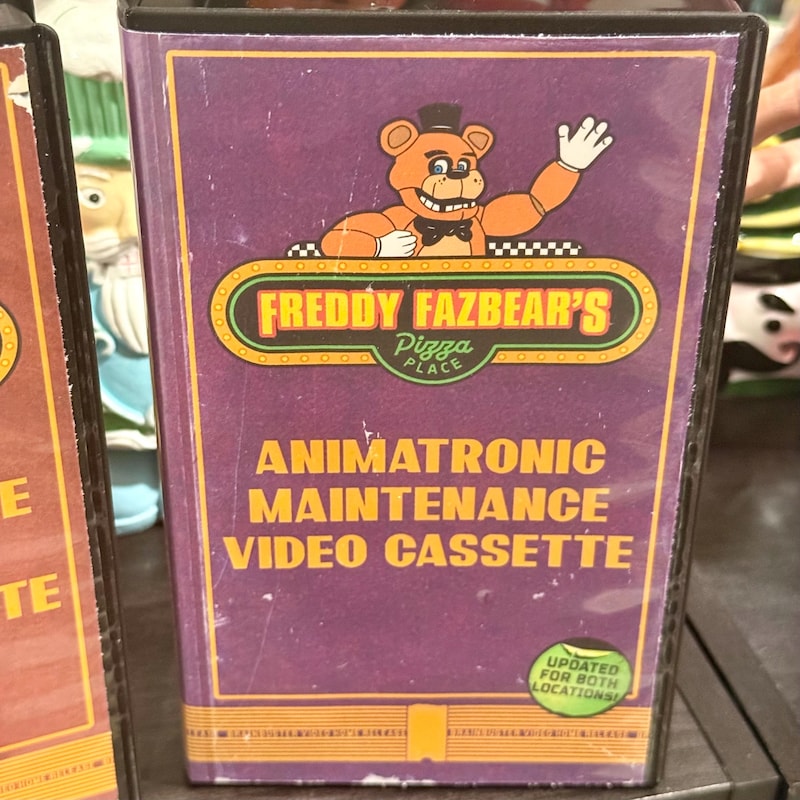 Five Nights at Freddys Vhs - Etsy
