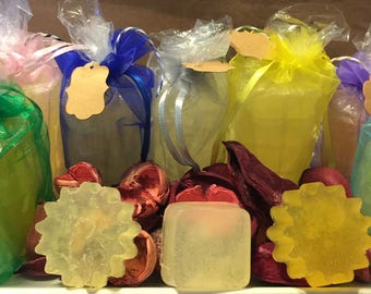 Miniature Glycerin Soap (4 in set)