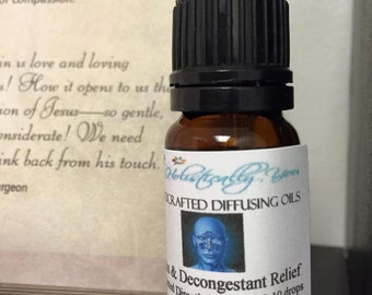 Sinus & Decongestant Diffusing Essential Oils