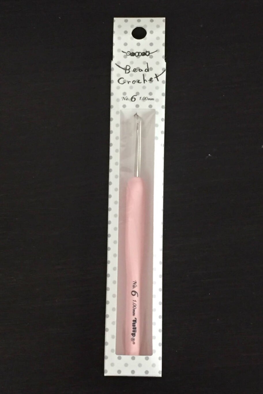 Bead Crochet Hook With Cushion Grip Tulip Brand Crochet Hook sizes Vary