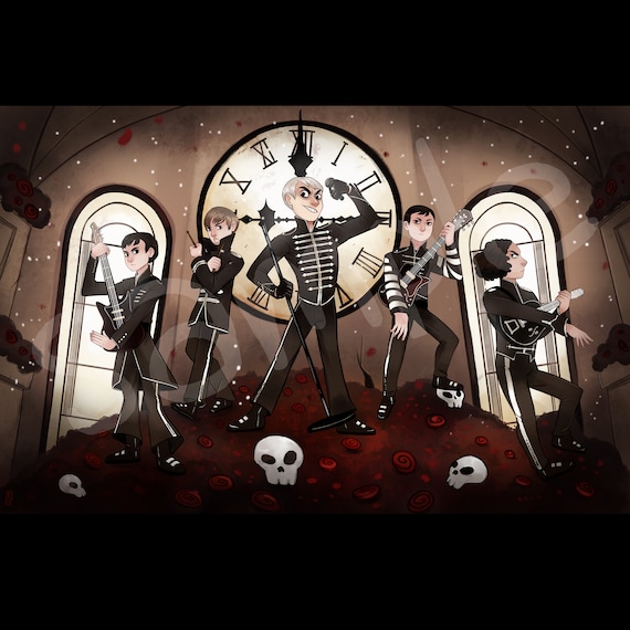 My Chemical Romance Welcome To The Black Parade 11x17 Etsy My Chemical Romance Welcome To The Black Parade 11x17 Etsy