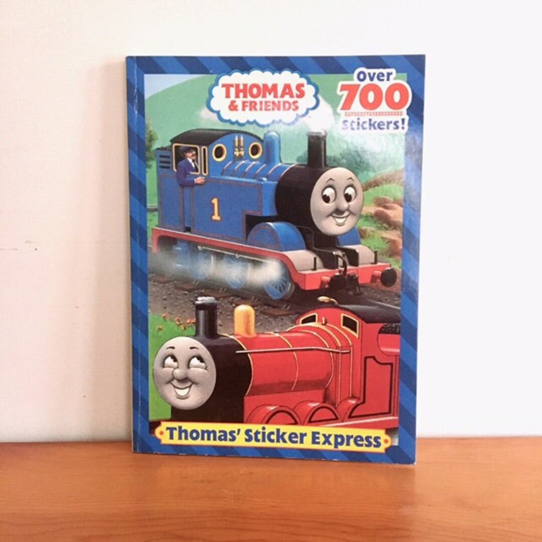 Thomas & Friends Sticker Express Color and Activity Book With - Etsy