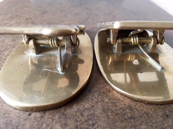 Retro Desk Accessories Brass Clip Urgent And Later Etsy