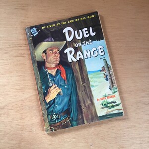 Vintage SoftCover Western 1951, Duel on the Range, Burt Arthur, Star Books