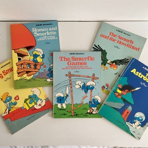 Smurf Comic Books The Weather Smurfing Machine The Smurfic Games