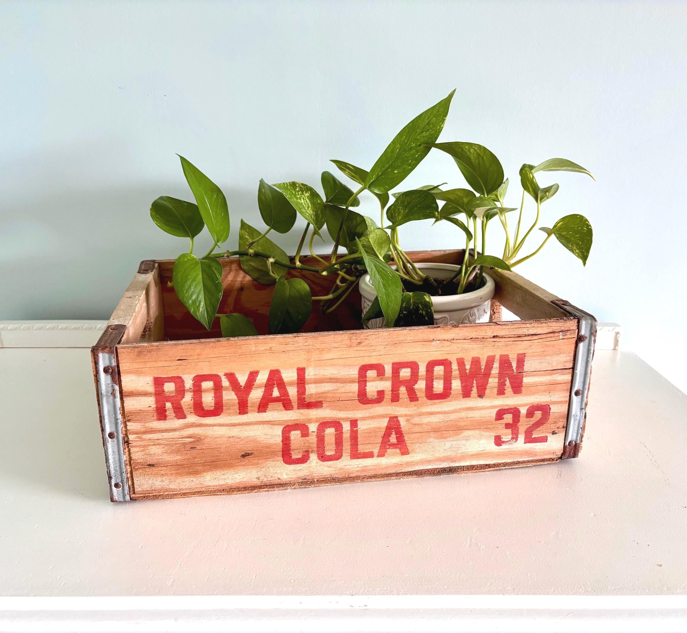 Rc Cola Wood Crate - Etsy