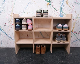Birch Ply Shoe Storage Unit