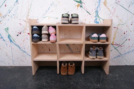 Birch Ply Shoe Storage Unit