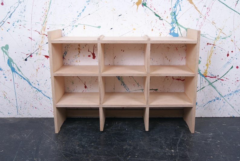 Birch Ply Shoe Storage Unit bild 7