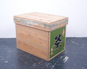 Small Japanese Tea Crate