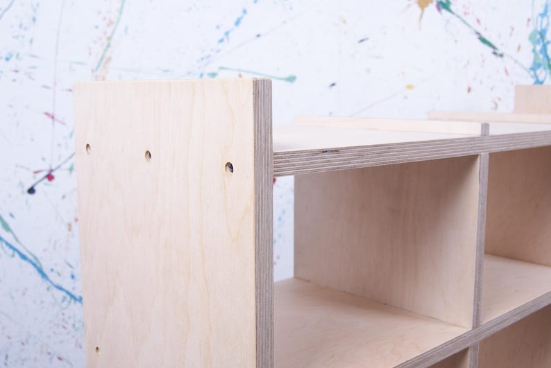 Birch Ply Shoe Storage Unit bild 9