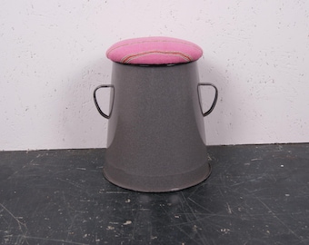 Small Grey Maggie with Pink Removable Seat Pad