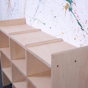 Birch Ply Shoe Storage Unit bild 5