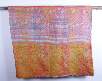 Colourful Kantha from India