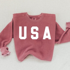 USA Sweatshirt | Patriot Sweater Unisex | America Sweatshirt | Conservative Gifts | 4th of July | American Patriot