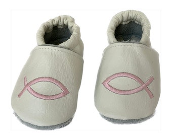 Christening shoes crawling shoes baby shoes