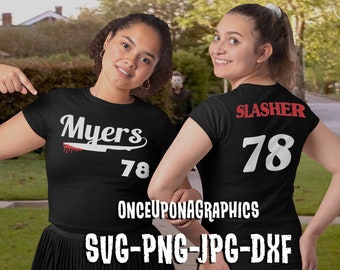 Myers Jersey svg, Halloween movie Shirt, Michael Myers shirt, Myers jersey, Horror svg, Horror shirt, Halloween png