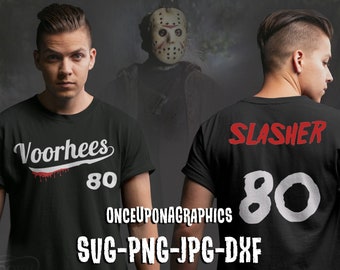 Voorhees Jersey svg, Friday the 13th svg, Camp Crystal Lake shirt, Friday the 13th shirt, Jason svg, Horror svg, Horror shirt, Halloween png