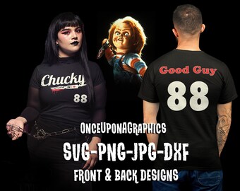 Chucky 'Good Guy' Jersey SVG: Halloween Costume Shirt Design (Digital Download)