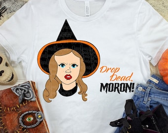 Hocus Pocus Dani 'Drop Dead Moron' SVG, Cut File (Digital Download)
