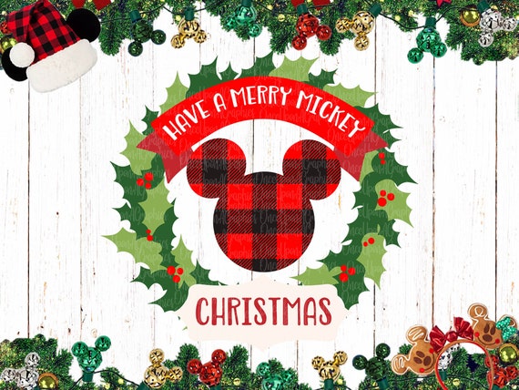 Download Disney Merry Mickey Christmas Svg Disney Christmas Svg Etsy