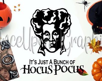 Winifred Sanderson SVG: Hocus Pocus Shirt Design (Digital Download)