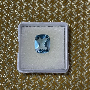 Swiss Blue Topaz, Light Blue Topaz, Cushion Cut, Eye Clean Clarity, Brazil jewelry for women pretty