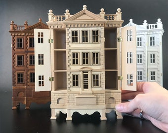 Victorian Dollhouse for dollhouse George baby house 1:144 scale -Top Quality