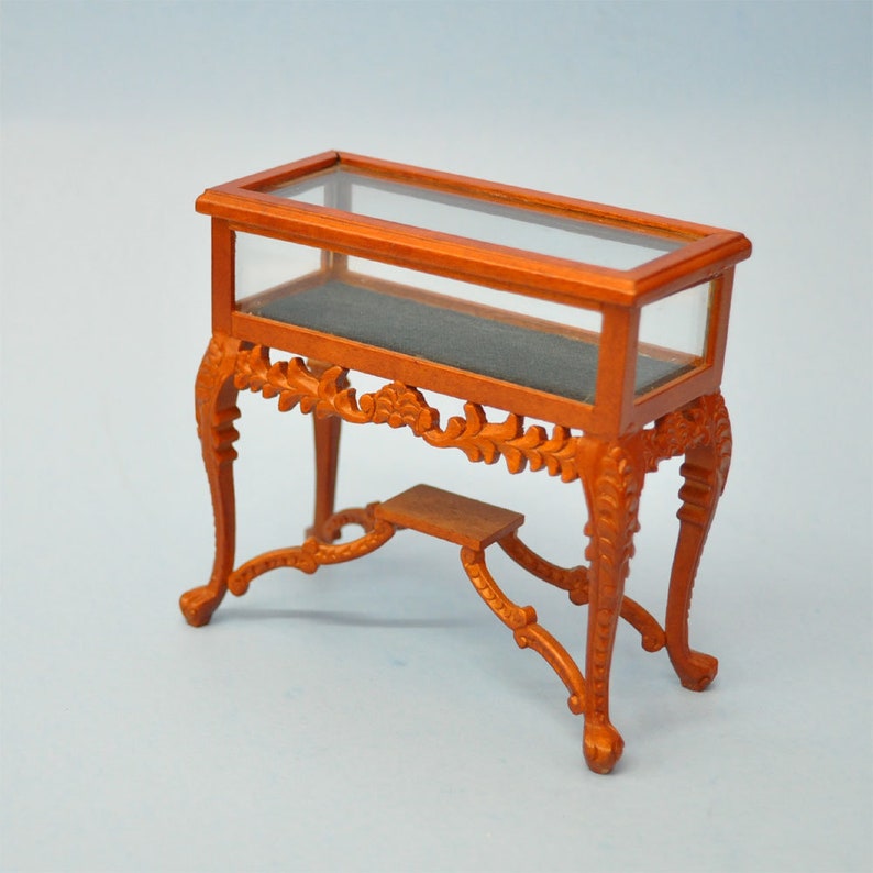 Miniature Collection Rack Collection Rack Store Shop Counter Display for 1:12 Dollhouse Miniature ...
