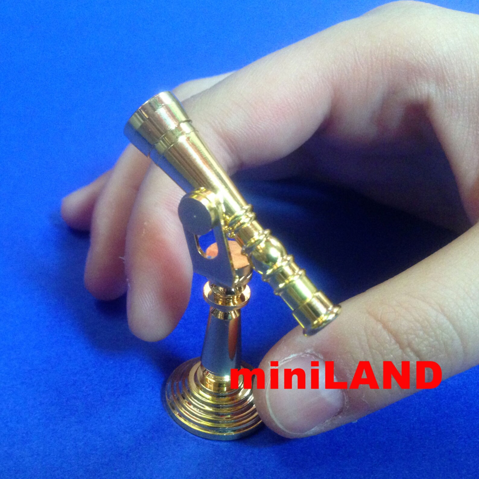 Brass Metal Telescope for Dollhouse Miniature 112 Scale Mini Etsy