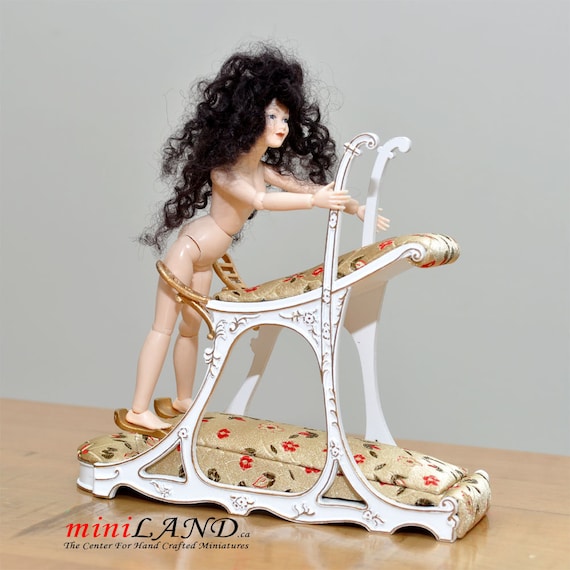 slim sex doll Prince Bertie Love Seat Chair Dollhouse Miniature 1:12 Scale Paris Le  Chabanais Brothel *** Limited Addition *** A V4025 Siège D'amour