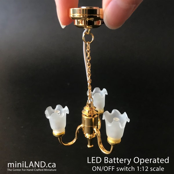 Dollhouse Chandelier Etsy