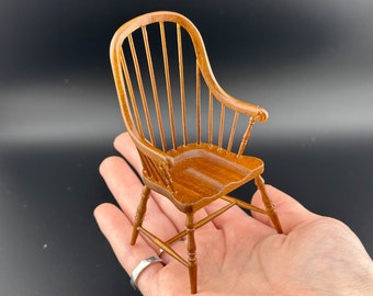 Fine Quality Windsor Chair handcrafted for 1:12 scale dollhouse miniature