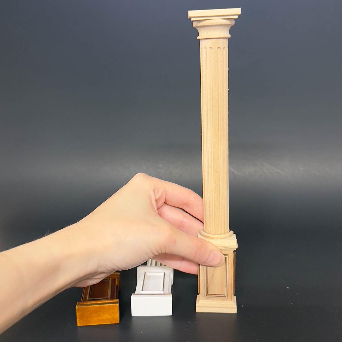 Half Rounded Columns Miniature Quality Half Round Column Fit Ceiling Height 4