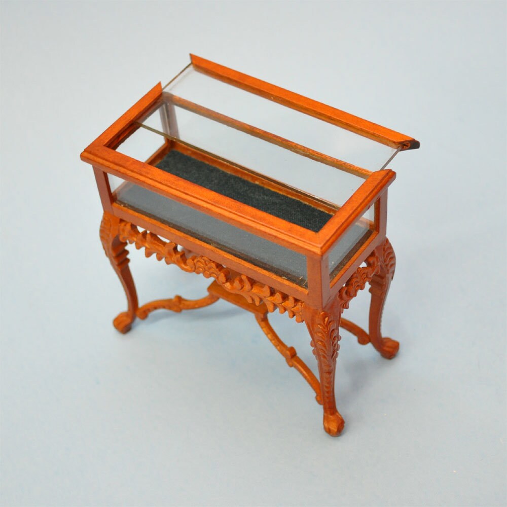 Miniature Collection Rack Collection Rack Store Shop Counter Display for 1:12 Dollhouse Miniature ...