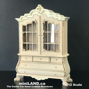Dutch baby 1:12 scale dollhouse for dollhouse  Armoire  MINIATURES 3895 UF Unfinished