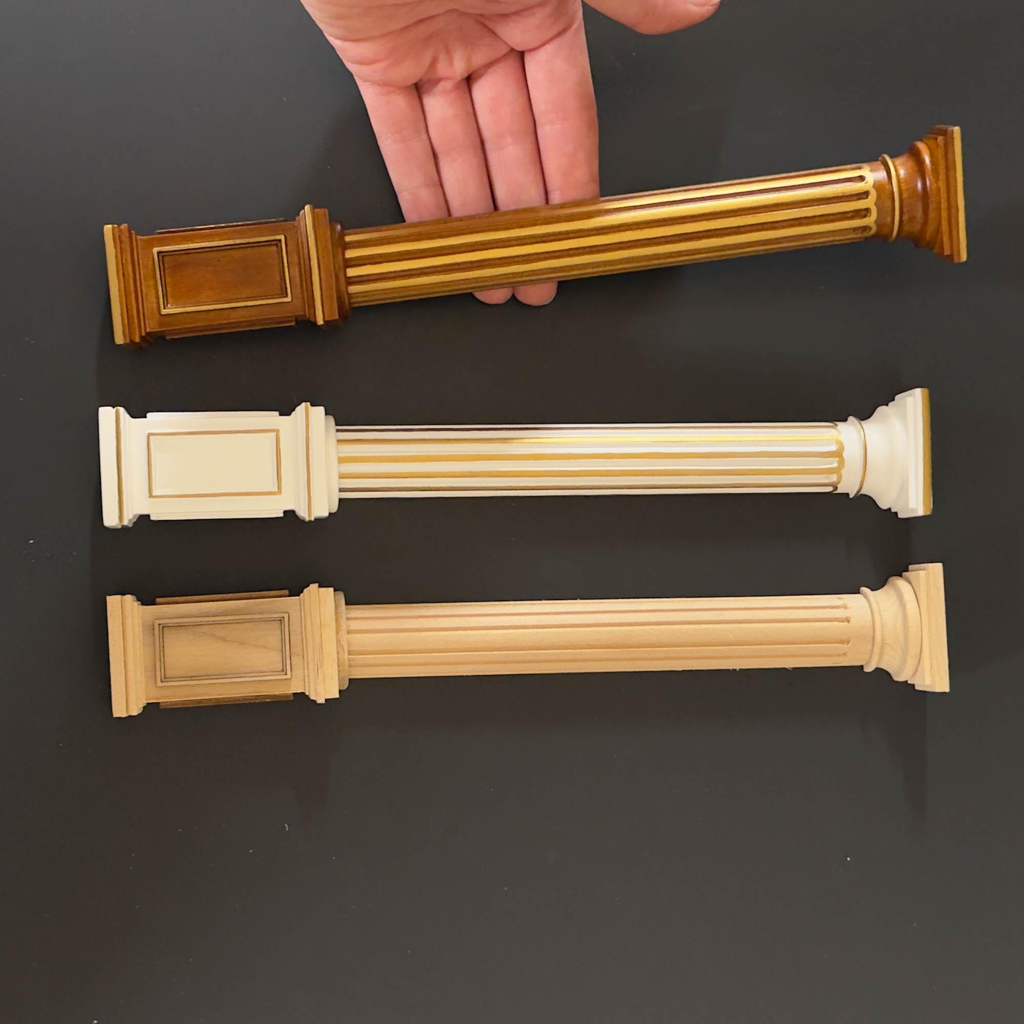 Miniature Column Miniature Quality Half Round Column Fit Ceiling Height 4