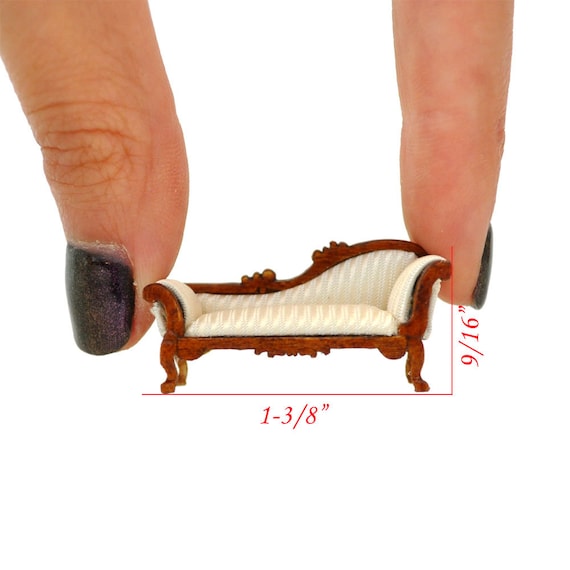 Clearance SALE ART DECO LOUNGING SOFA Quality for Dollhouse miniature 1:12